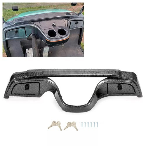 Solid Spare Carbon Fiber Style Dash Kit Dashboard For 2007-2016 Yamaha Drive & G29 Golf Cart