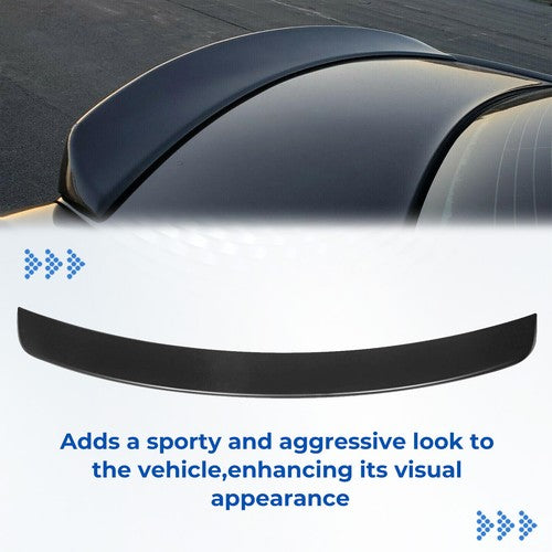 Solid Spare For 2011-2023 Chrysler 300 300S MATTE BLACK Trunk Rear Spoiler Wing Lip