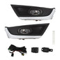 Solid Spare Halogen 3000k Fog Light Assembly w/Bezels For Honda CR-V 17-18 33901-SLE-305