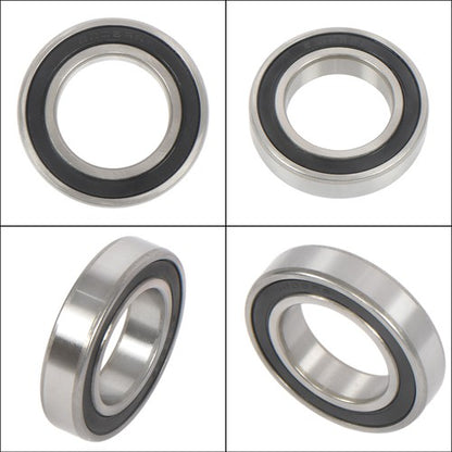 Solid Spare 10Pcs 6008-2RS Deep Groove Ball Bearings 40mm Inner Dia 68mm OD 15mm Bore Sealed