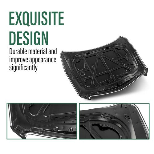 Solid Spare NEW Hood Panel Aluminum Fit For 2013-2019 Cadillac ATS GM1230459