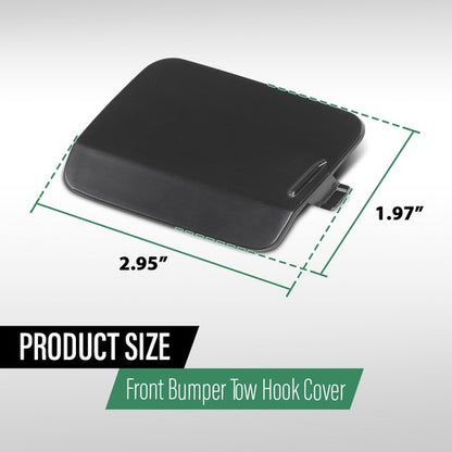 Solid Spare Fit For 2019-2023 Volvo S60/V60 Front Bumper Tow Hook Eye Cover Cap 397939695