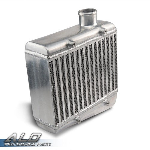 Solid Spare Fit For 90-96 NISSAN 300Zx Twin Turbo Dual Side Mount Aluminum Intercoolers