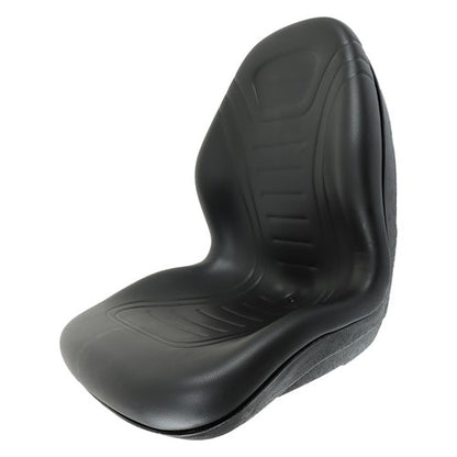 Solid Spare Seat Fits For John Deere Skid Steer 240 250 315 328D 332 7775 ETC - Black