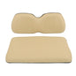 Solid Spare For Club Car Precedent 2004-2011 Beige Front Seat Cushion & Backrest Golf Cart