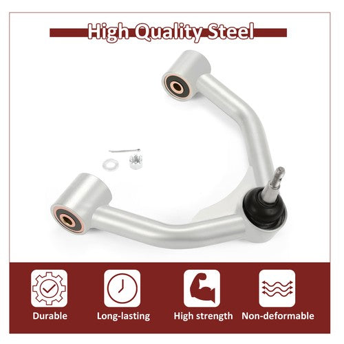 Solid Spare Front Upper Control Arms 2-4" Lift For GMC Canyon Chevy Colorado 15- 2022 LH+RH