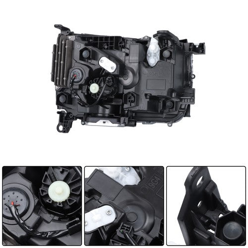 Solid Spare Headlight Assembly Front For Toyota Land Cruiser 2024 2025 Left/Driver Side LED