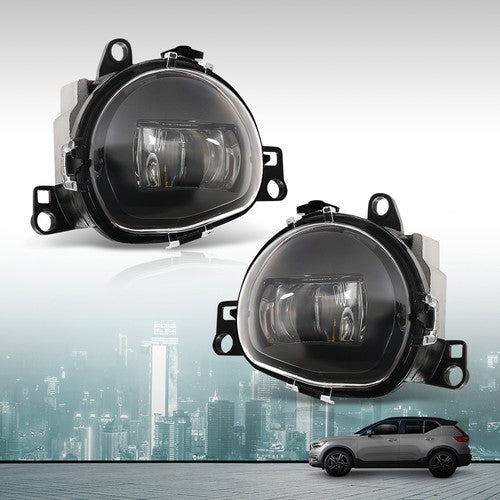 Solid Spare Fit For 2020-2024 Volvo C40 S90 V90 XC XC40 Fog Lights Driving Lamps Left+Right
