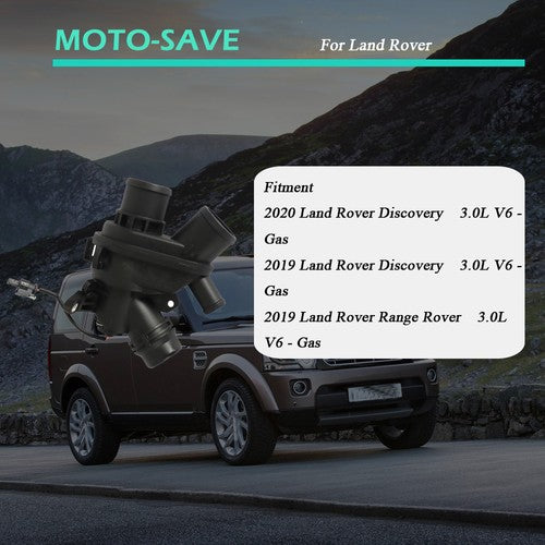 Solid Spare AJ814048Thermostat Fit For Land Rover Discovery LR4 3.0L V6 2015-2020