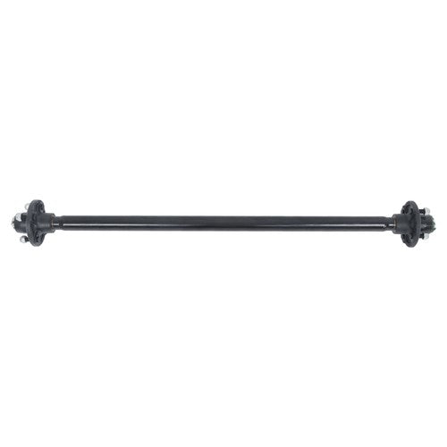 Solid Spare 4 lug-4" 44" HF 2K 2000lbs Trailer Axle w/ U-Bolt Kit For RVs trucks trailers