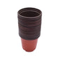 Solid Spare 100Pcs Flowers Nursery Cup Children's Room Nursery Plastic Plant Pot 14X13X9cm