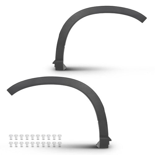 Solid Spare Fit For 19-21 Subaru Forester Front Left+Right Fender Flare Wheel Arch Molding