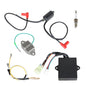 Solid Spare For Banshee 350 1997-2006 Ignition Coil Igniter CDI BOX Regulator Spark Plug Kit