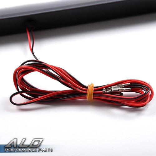 Solid Spare Truck Cap Topper LED Leer Century Are, Recessed 3rd Third Brake Light Lamp Smoke