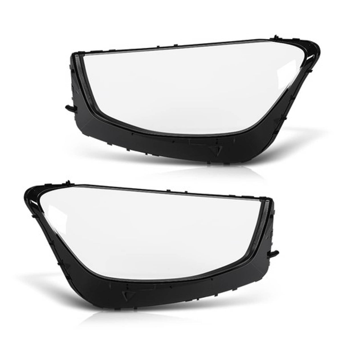 Solid Spare Fit For 2019-2022 Mercedes-Benz GLC-Class W253 X253 Headlight Replacement Lens
