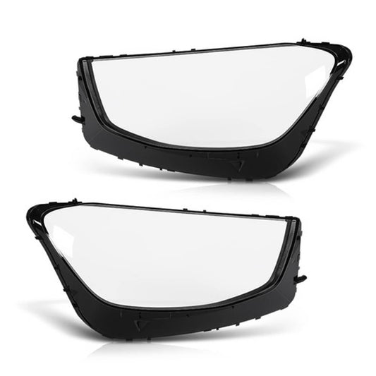 Solid Spare Fit For 2019-2022 Mercedes-Benz GLC-Class W253 X253 Headlight Replacement Lens