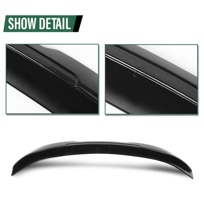 Solid Spare Rear Trunk Spoiler Wing Fit For 11-17 BMW F10 528i 535i M5 Gloss Black PSM Style