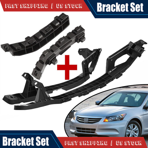 4PCS For Honda Accord Sedan 2008-2012 Headlight & Bumper Retainer Brackets Set