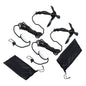 Solid Spare 2-Pack Folding Anchor Set 3.2kg Black For Grapnel Boat Marine Kayak
