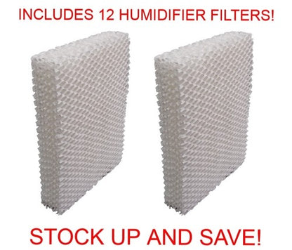 Solid Spare EFP Humidifier Filter for Vornado HU1-0007-11, HU1-0021 (12-Pack)