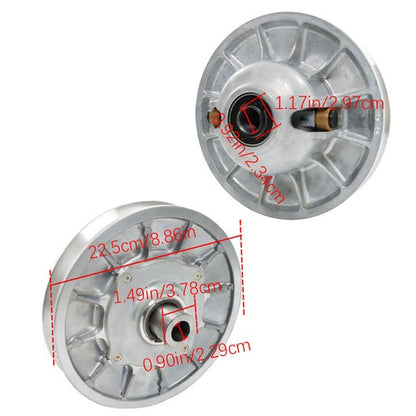 Solid Spare For 08-14 POLARIS RZR 800 & S EBS TIED SECONDARY DRIVEN CLUTCH Complete
