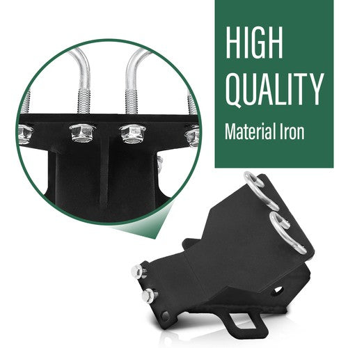 Solid Spare Fit For 2016-2024 Yamaha YXZ 1000R 2" Rear Tow Hitch Receiver