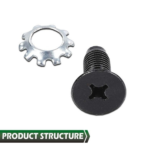 Solid Spare Fit For 1948 1949 1950 1951 1952 Ford Pickup 32pcs Door Hinge Screw with Washer