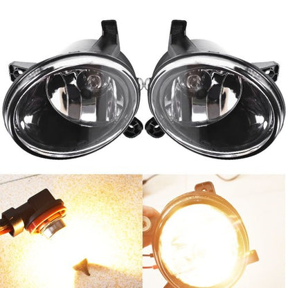 Solid Spare Pair Clear Lens Fog Light Bumper Driving Lamp For 2009-2012 AUDI A4 S4 SEDAN