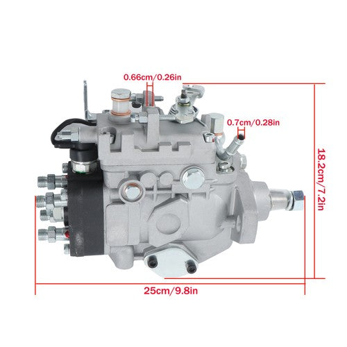 Solid Spare 196000-5020 For Caterpillar 3044C 252B 262B 246C 236B2 252B2 Fuel Injection Pump