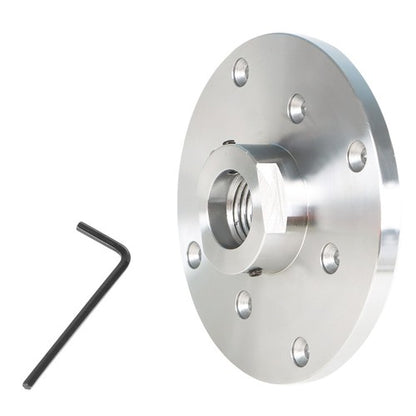 Solid Spare 6" Chuck 1-1/4"xRH 8tpi thread set screw locking spindle reverse turning
