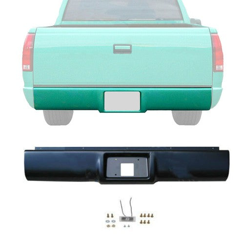 Solid Spare Compatible For Chevrolet&GMC 1988-1998 Automobile Metal Rear Bumper Iron Plate