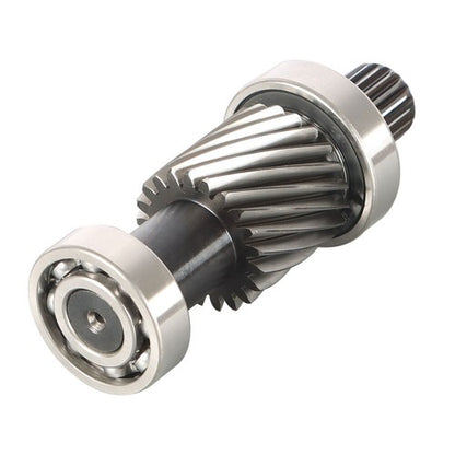 Solid Spare Input Shaft Kit with 21 Tooth 1.5" Diameter Gear For ezgo Electric 88-90 1994-Up