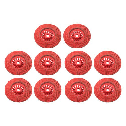 Solid Spare 10 Pack 4-1/2 x 7/8" Flap Sanding Disc 40 Grits Type 29 Ceramic Grinding Wheel