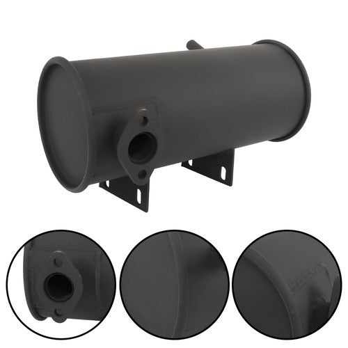 Solid Spare 14396-G1 15460-G1 2-Cycle One Set Golf Cart Exhaust Muffler For 1976-1987 E-Z-GO