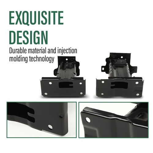 Solid Spare Front Bumper Mounting Bracket Left+Right Side Fit For 2014-2019 Nissan Rogue