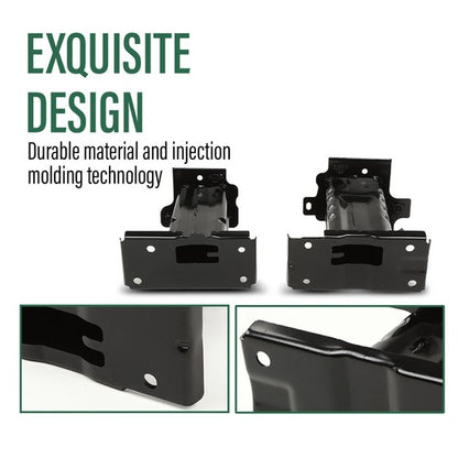 Solid Spare Front Bumper Mounting Bracket Left+Right Side Fit For 2014-2019 Nissan Rogue