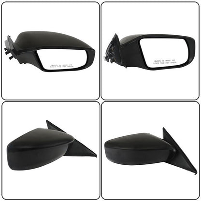 Solid Spare For Nissan Altima 2013-2018 Right Passenger Side Mirror Plastic Black NI1321223