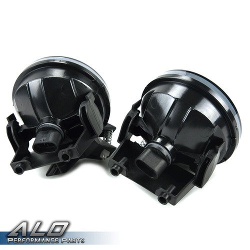 Solid Spare Fit For 2001-2004 Dodge Dakota / 2001-2003 Durango Smoked Lens Fog Lights Lamp