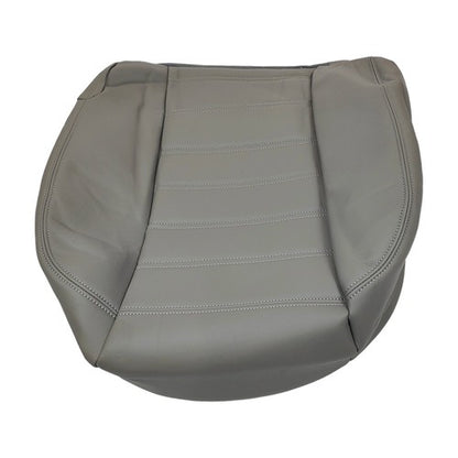 2003 to 2007 For Hummer H2 Front Driver Side Bottom Leather Seat Cover Gray