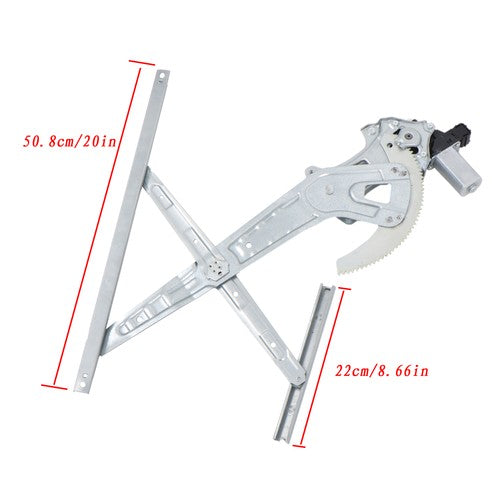 Solid Spare Front Left Power Window Regulator with Motor For Nissan NV1500 2012-2020 2021