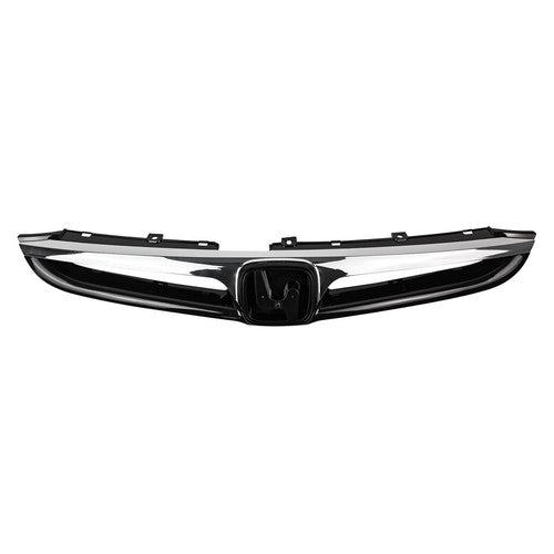 Fit 2006-2007 Honda Accord 4dr Sedan Front Bumper Chrome Grille Grill Assembly