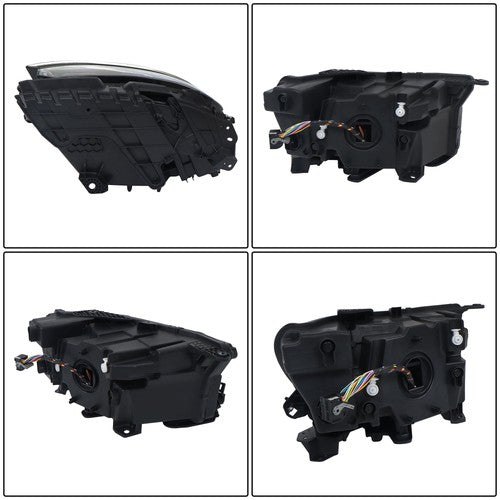 Solid Spare Left Headlight For 21-22 Jeep Grand Cherokee w/Animation w/o Leveling LED DRL