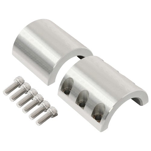 Solid Spare 1 x Tube 1.625 1 5/8" Inch OD Roll Cage Mounts Split Collar Tube Clamp