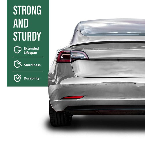 Solid Spare Fit For 2017-2023 Tesla Model 3 1103035-00-D Rear Bumper Lower Spoiler Valance