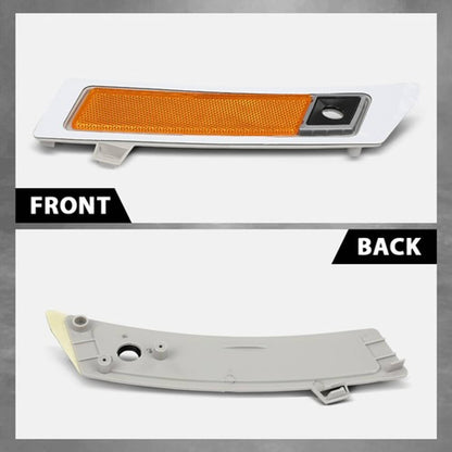 Solid Spare Front Bumper Reflector Fit For 2011-2013 BMW X5 Model With Side View Camera