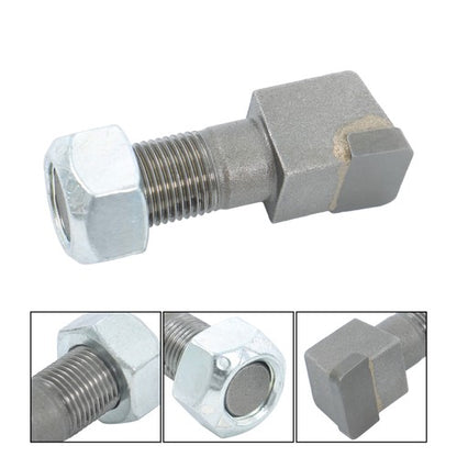 Solid Spare 10x Threaded Stump Grinder Teeth 2-1/2" Fit for Bradco Shaver Ashland Baumaligh