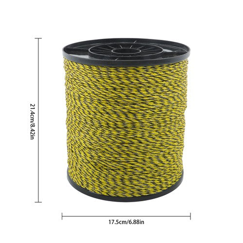 Solid Spare 3280 Feet 1000 Meters 1/8 inch 6 Stainless Steel Strands Fence Wire