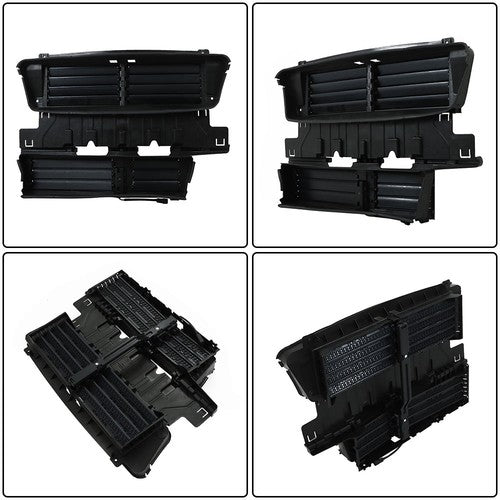 Solid Spare Active Grille Shutter W/motor For Ford Fusion 2017 18 19 20 HS7Z8475A HS7Z8475C