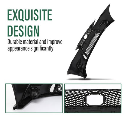 Solid Spare Front Bumper Body Conversion To 14+ F-Sport Fit For 06-13 Lexus IS250 IS350