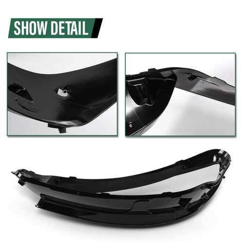 Solid Spare Headlight Replacement Lens Right Fit For 2020-2023 Mercedes-Benz GLS Class